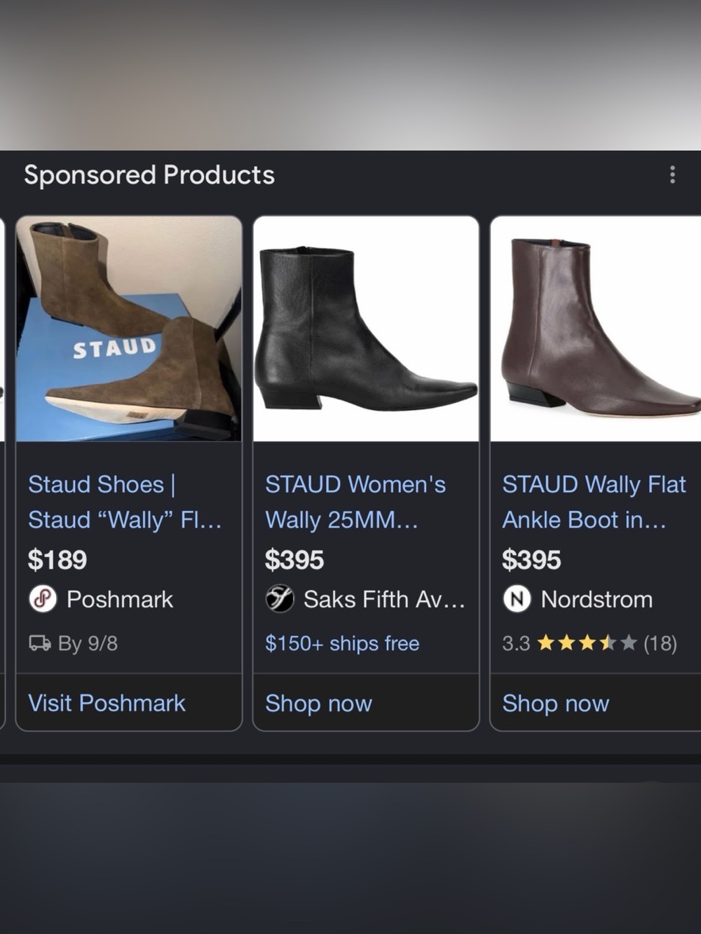 STAUD “Wally” Flat Ankle Boots EU 37 - Picture 16 of 16
